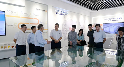 商務(wù)部市場體系建設(shè)司司長周強一行蒞臨邁安德調(diào)研指導