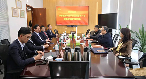 中國糧油學會理事長盧景波邁安德參觀